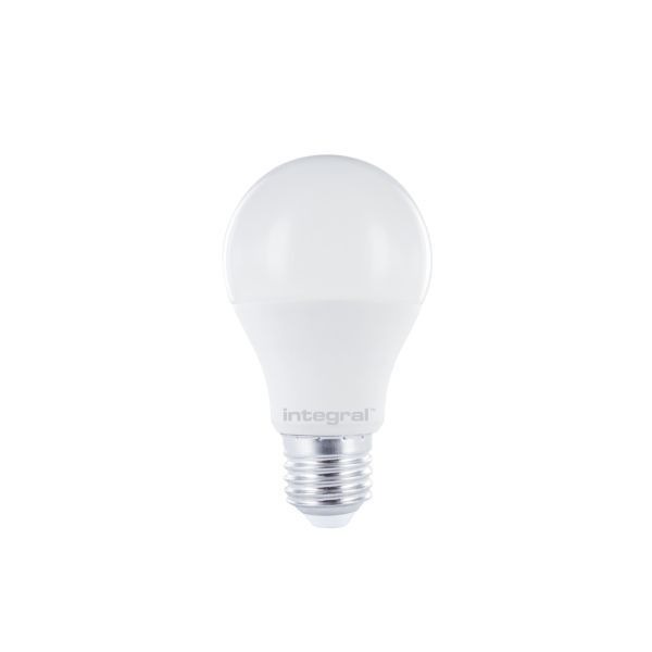 Integral LED ILGLSE27NF072 8.6W 5000K E27 GLS Non-Dimmable Frosted Classic Globe Lamp