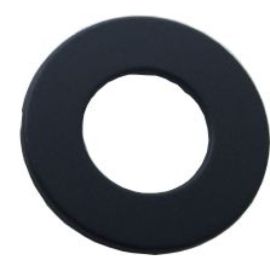 Matt Black Bezel for Vela Fixed Downlights