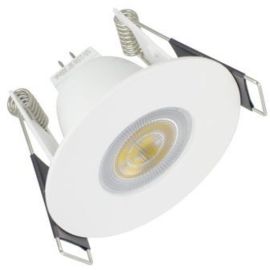Integral LED ILDLFR45D037 EvoFire Mini White IP65 45mm Round Fire Rated Downlight (No GU10 Holder) image