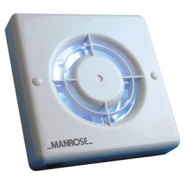 Manrose XF100T 100mm 4 Inch Wall And Ceiling Timer Extractor Fan image
