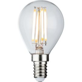 Knightsbridge GBD4ASESC Clear 4W 490lm 2700K Dimmable E14 LED Golf Ball Filament Lamp image