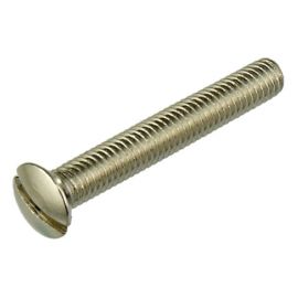 Olympic Fixings 215-400-025 Steel M3.5 Bright Zinc Plated Screws 40mm (215-400-025) (100 Pack, 0.02 each) image